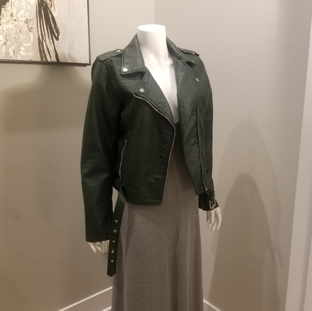 Ci Sono Leather Jacket.